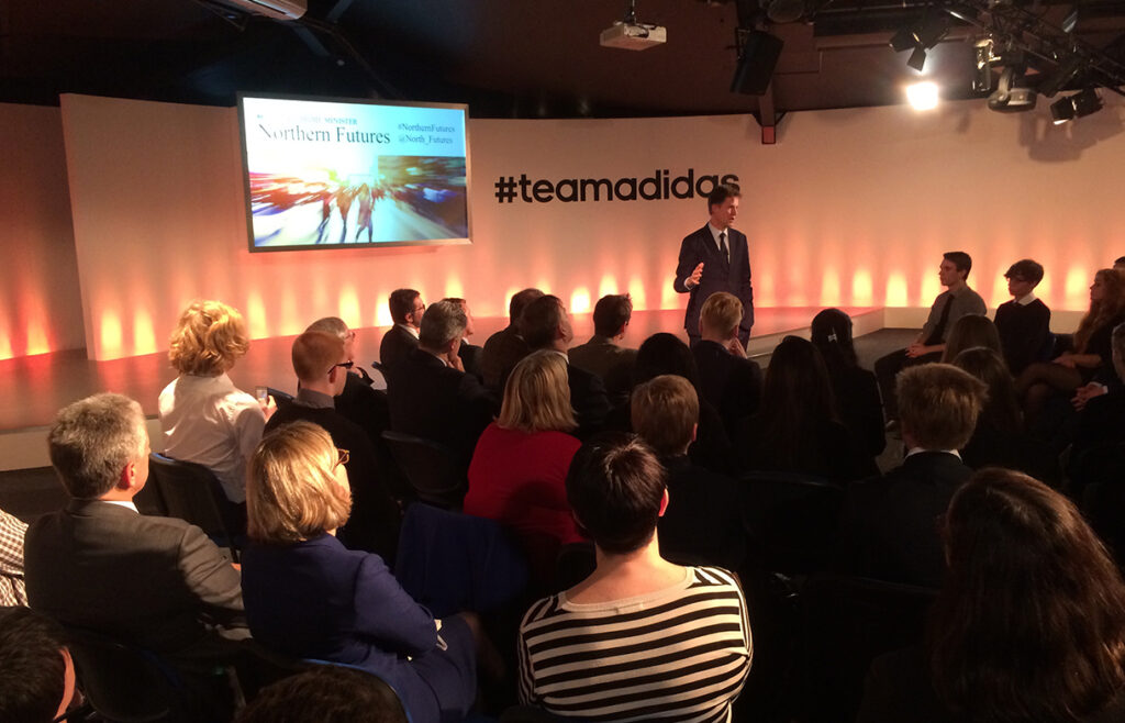 Audiovisual production at a summit