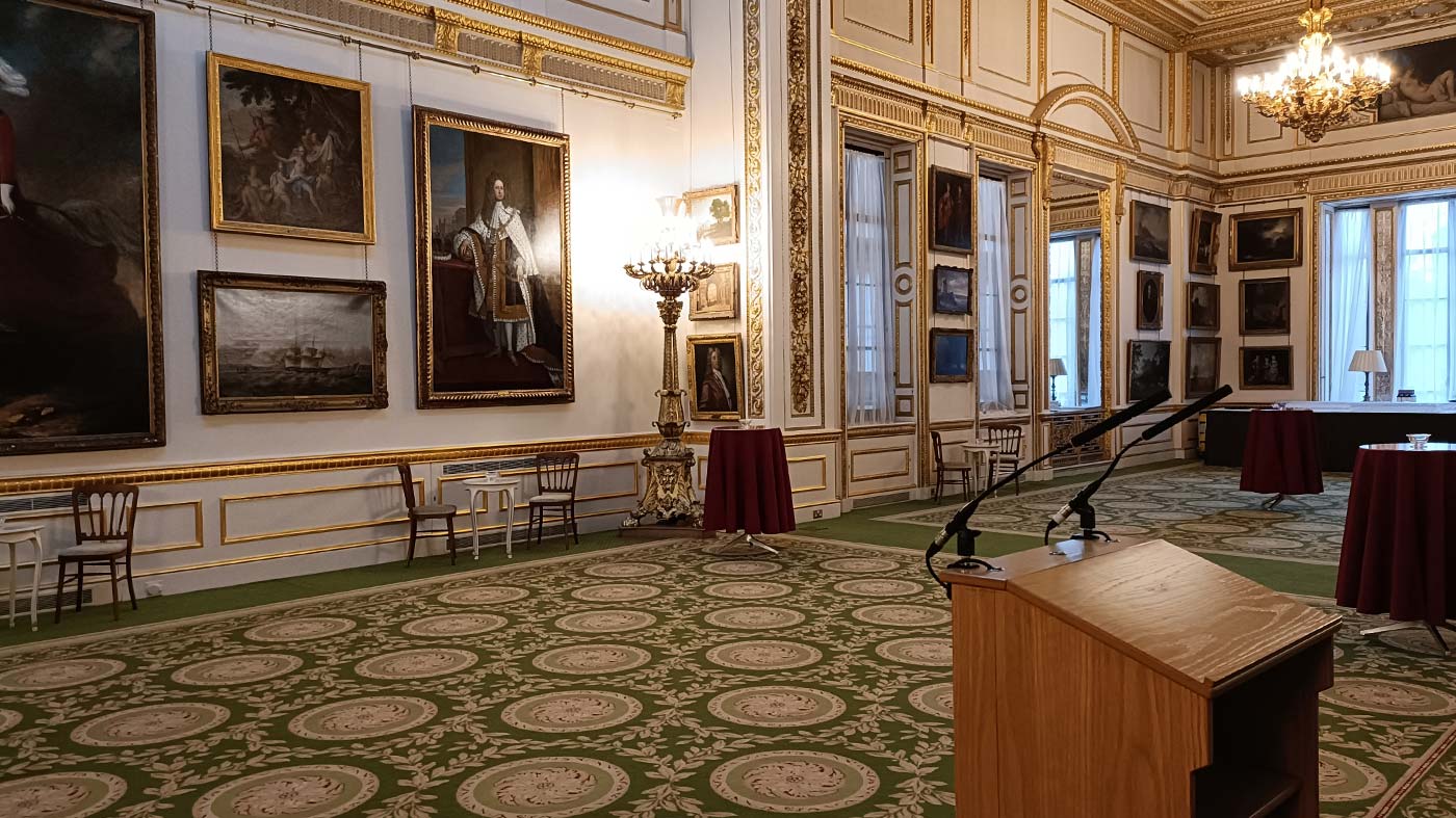 rts government department evening reception featured 3